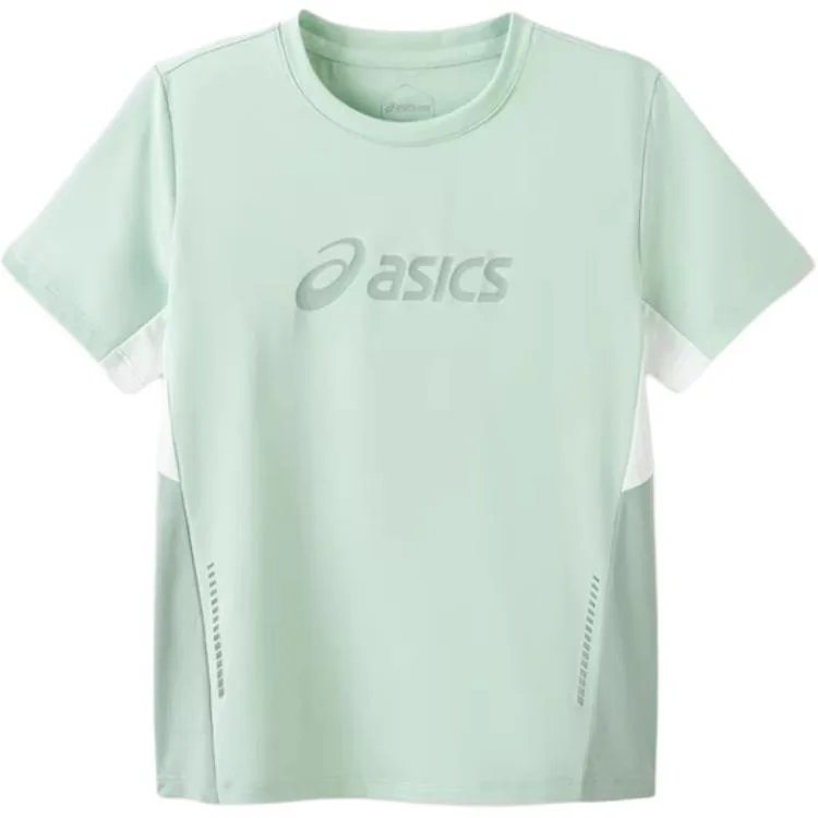 Футболка с круглым вырезом для школьников ASICS, 4017 Green