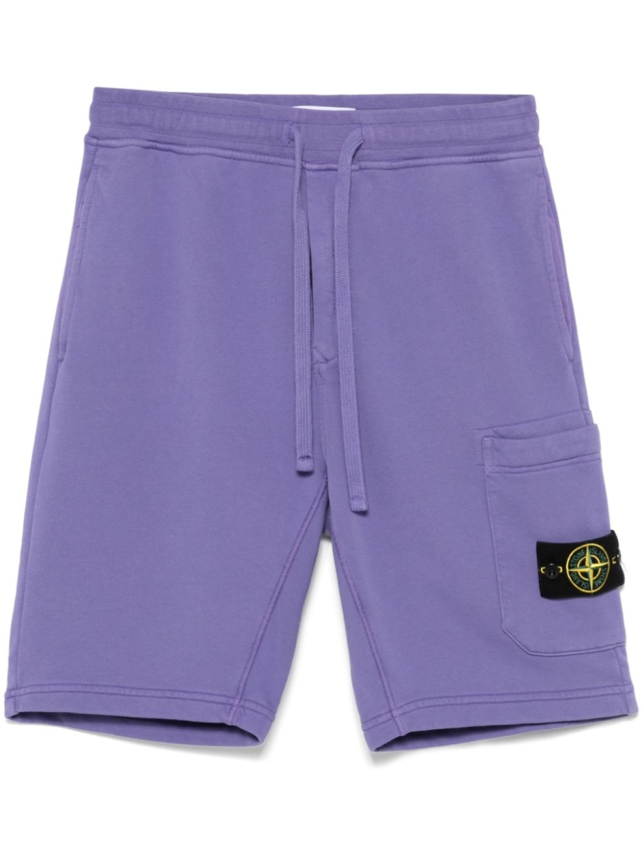 

Шорты с нашивкой Compass Stone Island, фиолетовый