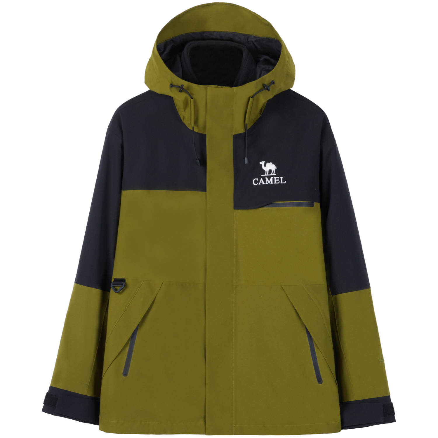 

CAMEL Ветровка для любой погоды Unisex, Bamboo Green/Phantom Black