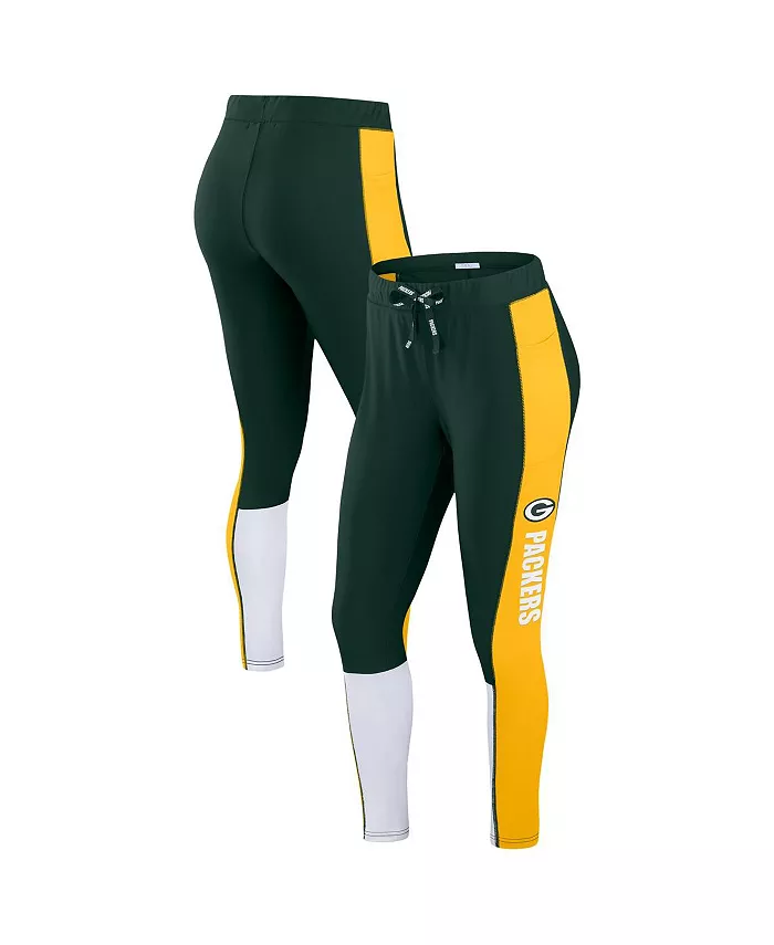 

Женские леггинсы Green Bay Packers с цветными блоками WEAR by Erin Andrews