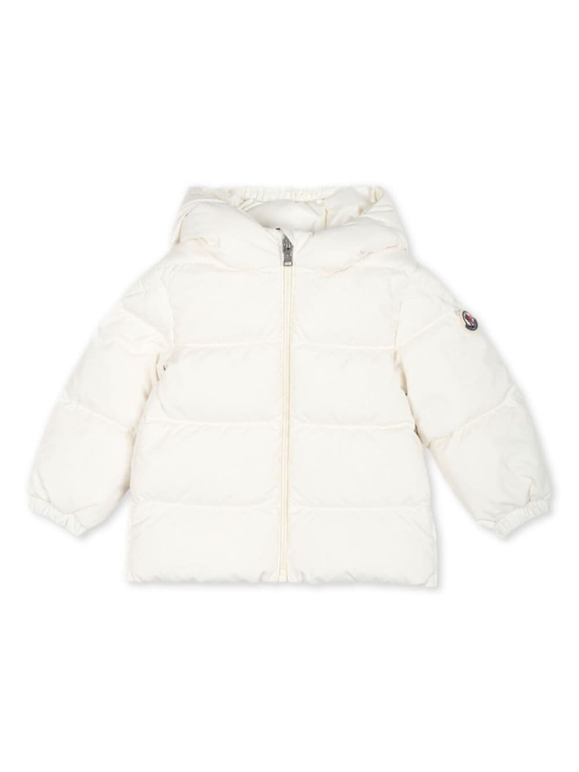 

Moncler Enfant куртка с капюшоном, белый