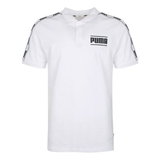 

Рубашка поло gamer golf polo shirt 'white' Puma, белый