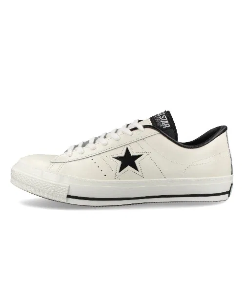Унисекс кроссовки CONVERSE ONE STAR J из кожи белые — фото 4