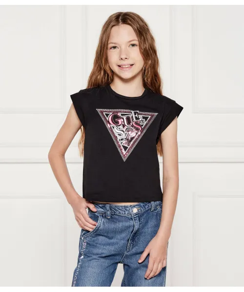 

Футболка Regular fit Guess, черный