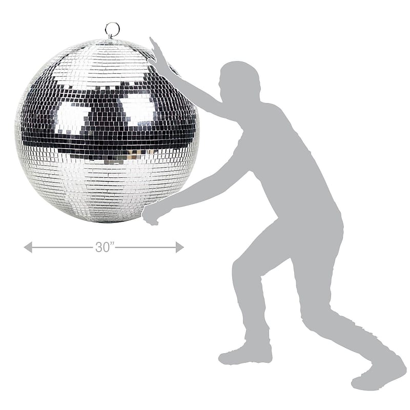 

Сценическое освещение ProX ProX MB-30 30" Mirror Glass Disco Ball DJ Dance Party Bands Club Stage Lighting