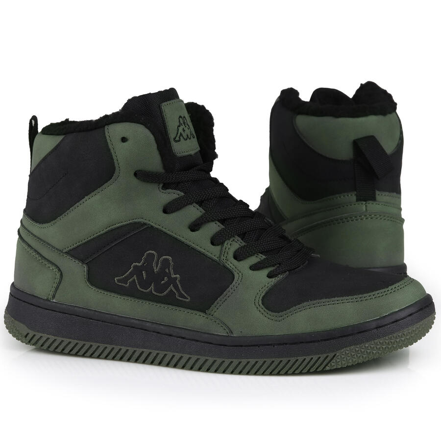 

Kappa 243374 унисекс зеленые короткие ботинки зимние ботинки для улицы