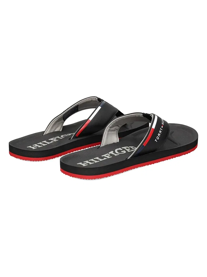 Шлепанцы черные Tommy Hilfiger Shoes — фото 2