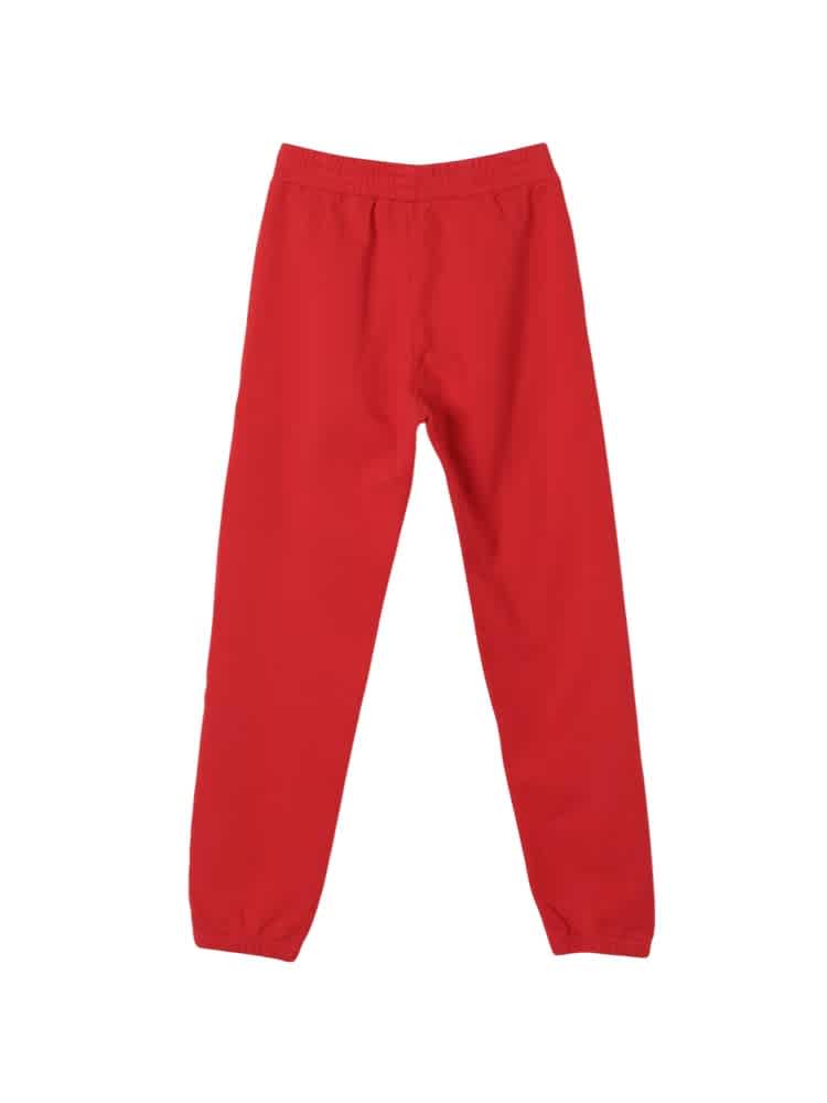Детские спортивные брюки Jacquemus Le Jogging Logo из хлопка, красный — фото 2