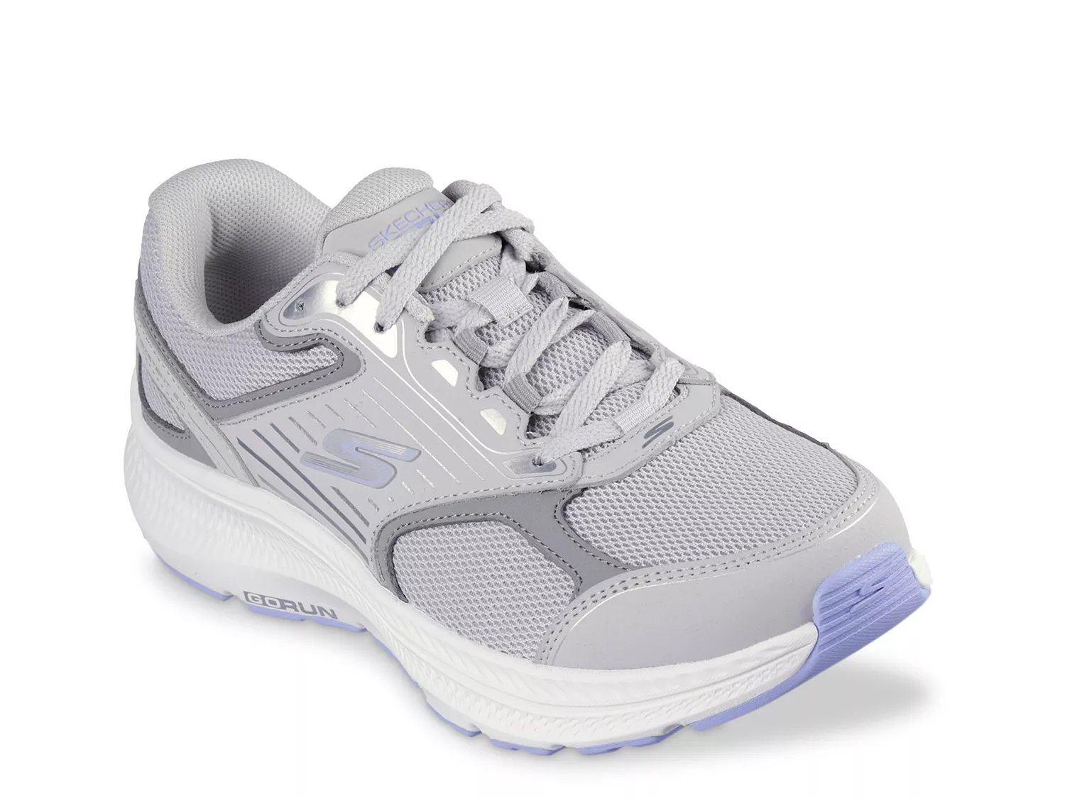 Кроссовки Skechers Go Run Consistent 2.0 Advantage Running Shoe - Women's, серый/фиолетовый