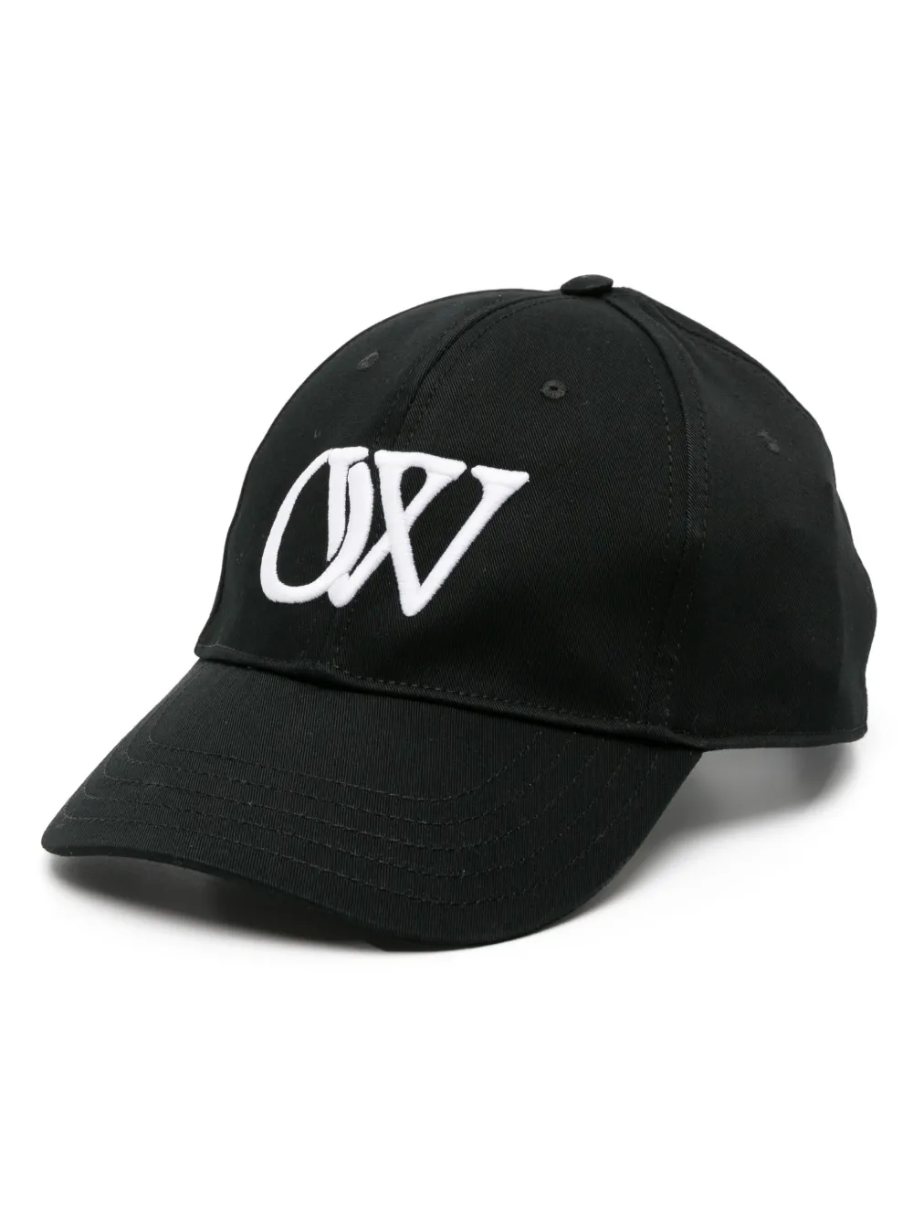 

Бейсболка с вышитым логотипом OFF-WHITE, черный