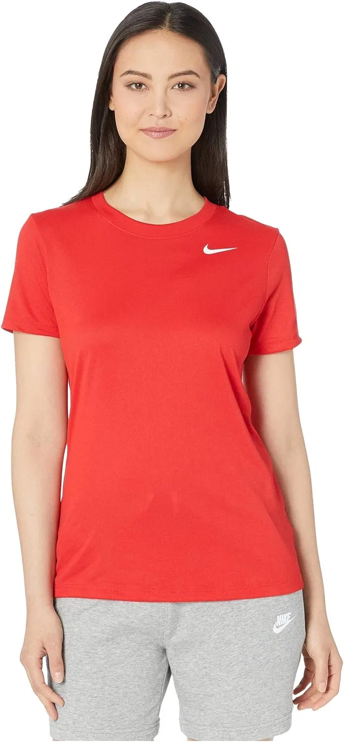 Футболка для активного отдыха Nike Dri-FIT, Red, White
