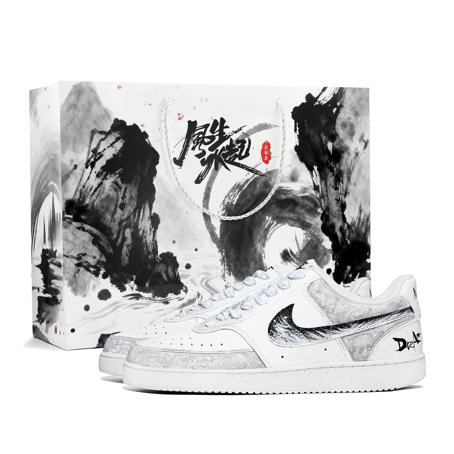 

Кроссовки для скейтбординга Court Vision 1 Marginal Phantom с устойчивостью к истиранию, низкие, унисекс, серые Nike, светло- серый