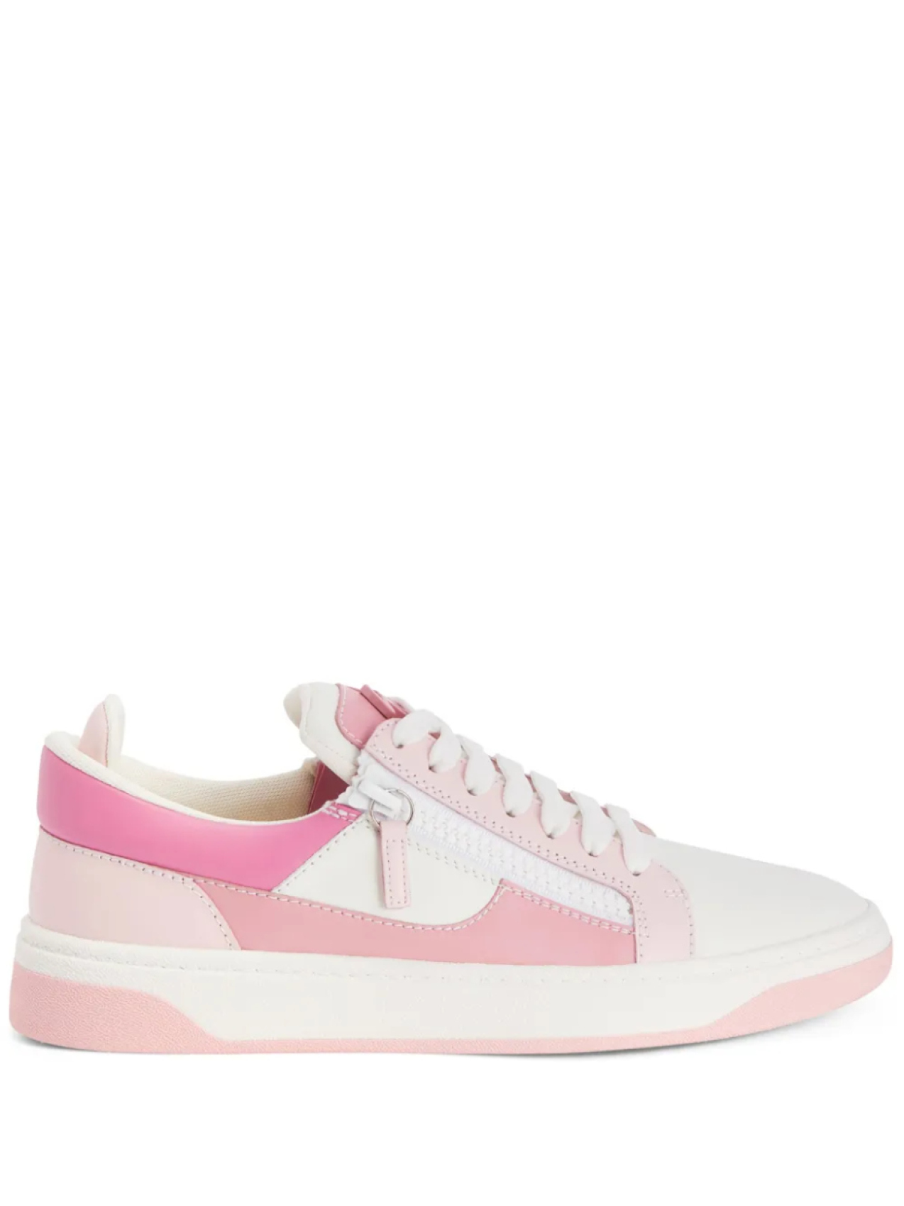 

Giuseppe Zanotti кеды с молниями, розовый