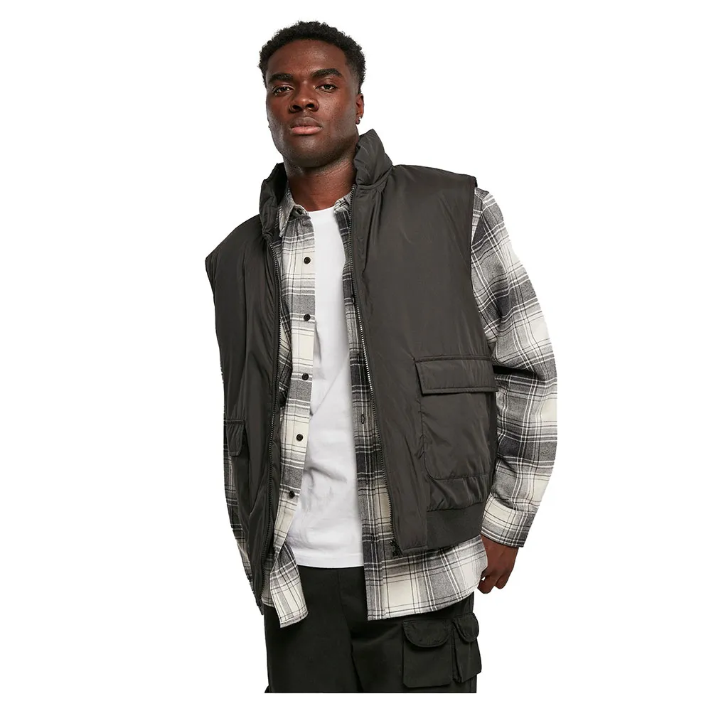 

Жилет Urban Classics Clean Puffer, черный