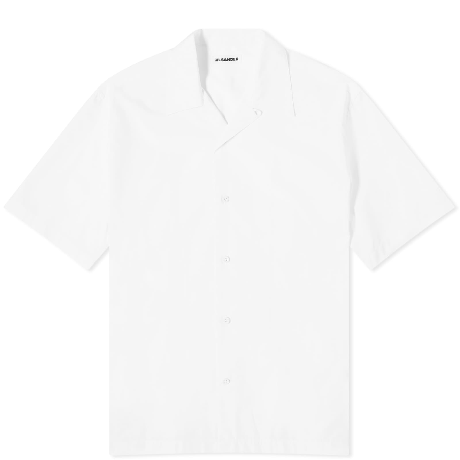 

Рубашка Jil Sander Short Sleeve Organic Cotton Vacation, цвет Optic White