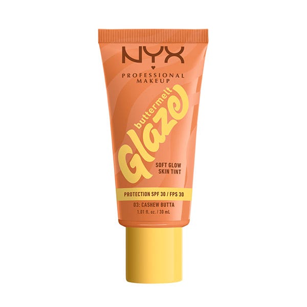 

Сияющая тональная основа NYX PROFESSIONAL MAKE UP Buttermelt Glaze, 03 Cashew Butta
