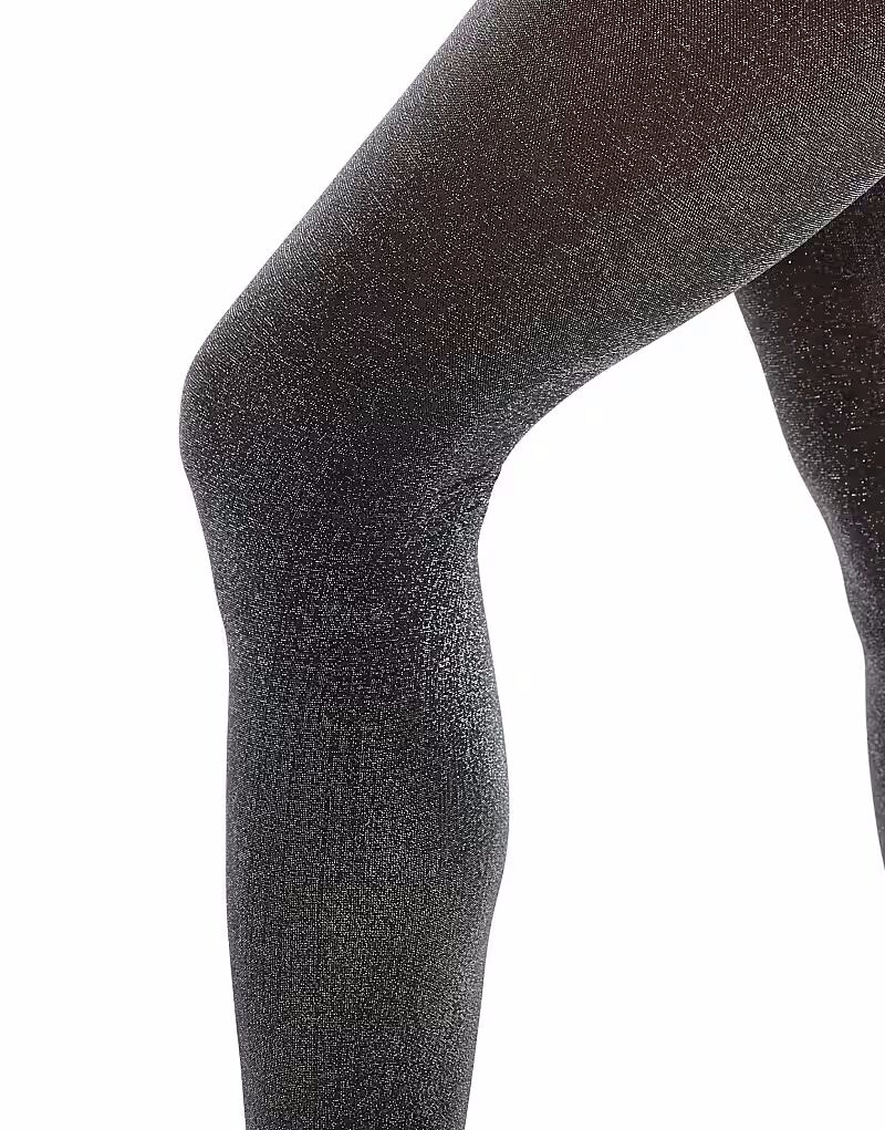 

Блестящие колготки Lindex 40 ден, цвет Silver