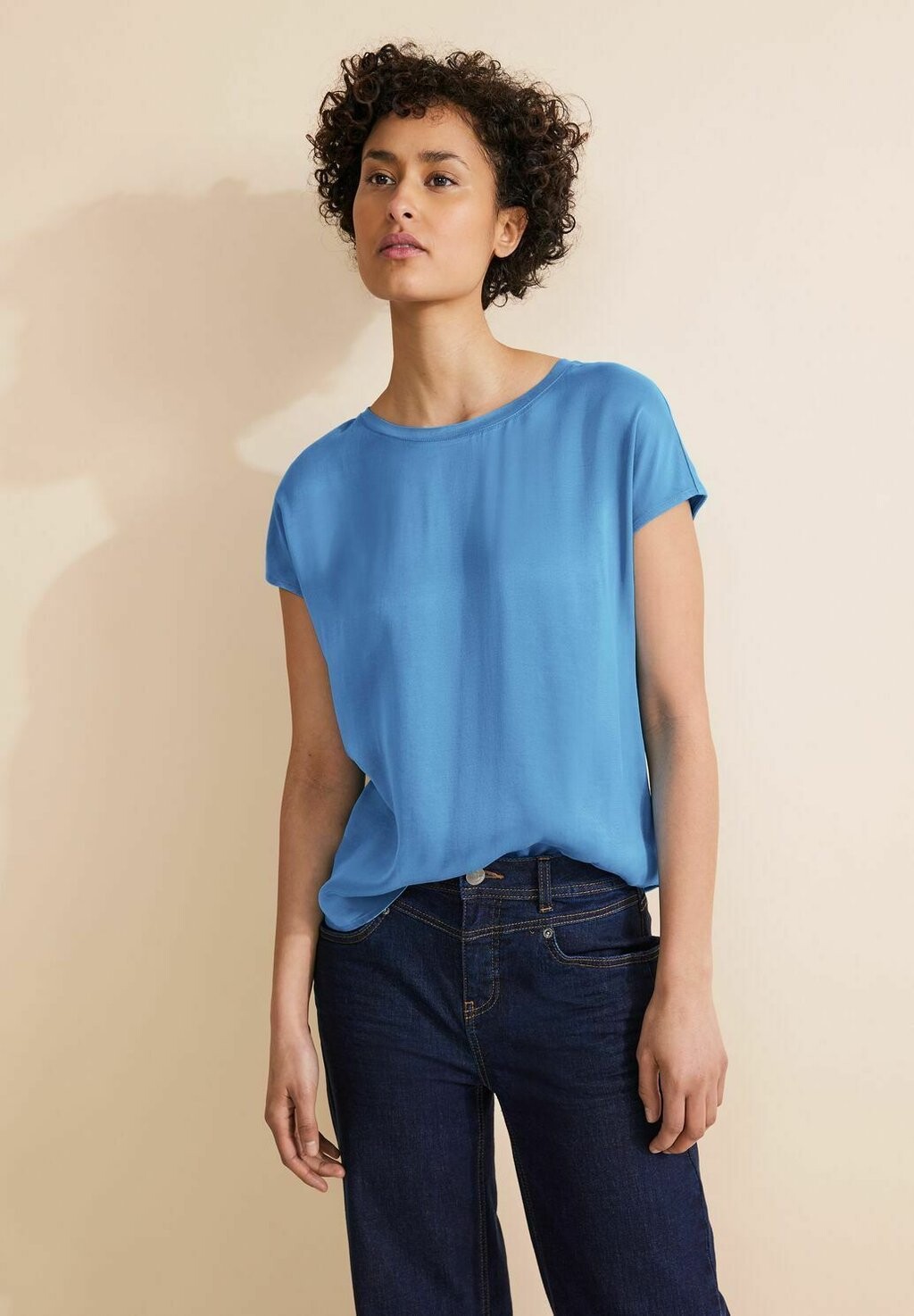 

Блузка MATERIALMIX Street One, цвет blau