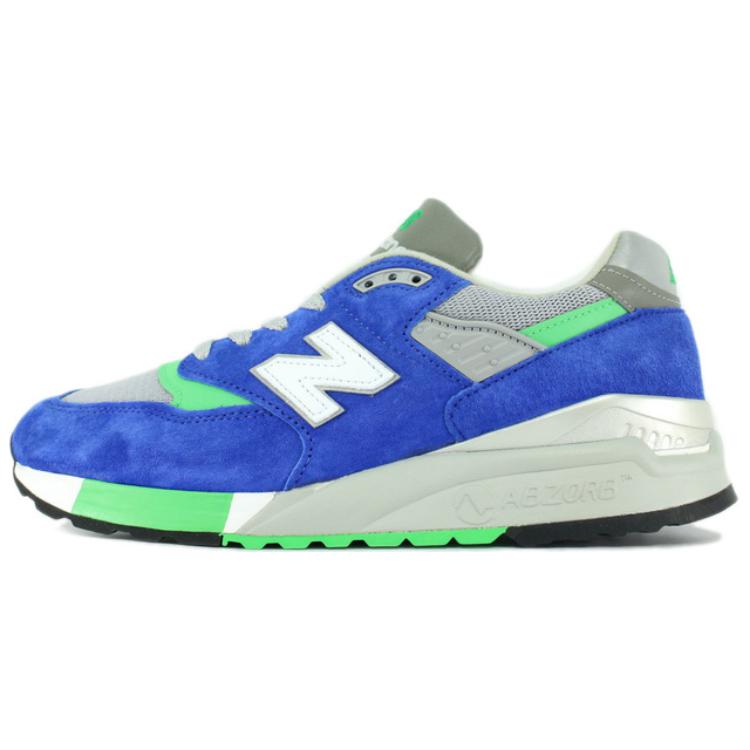 

New Balance 998 Амортизирующие Износостойкие Низкие Беговые Кроссовки Мужские Синие