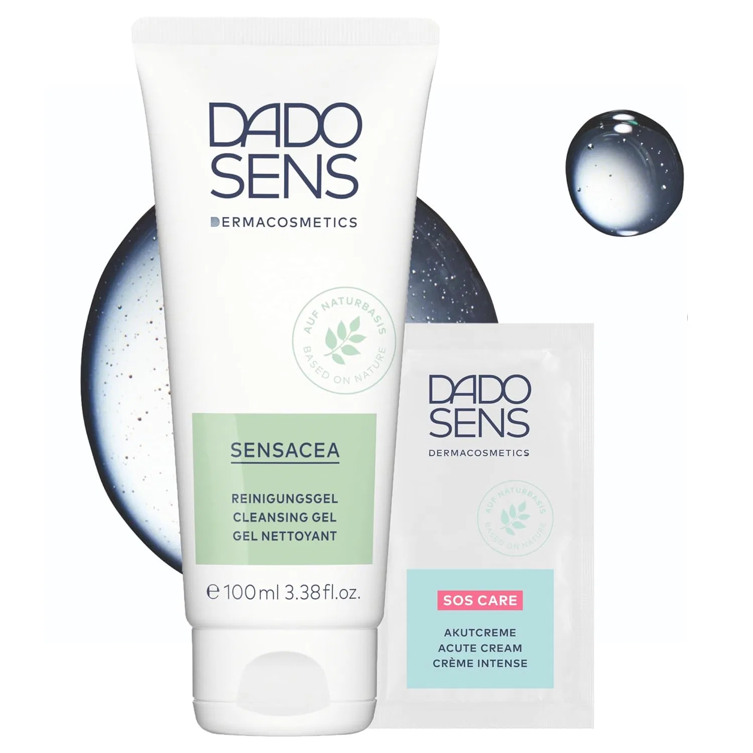 Гель для умывания Dado Sens — Очищающий гель SENSACEA от Naturkosmetik, 100 мл