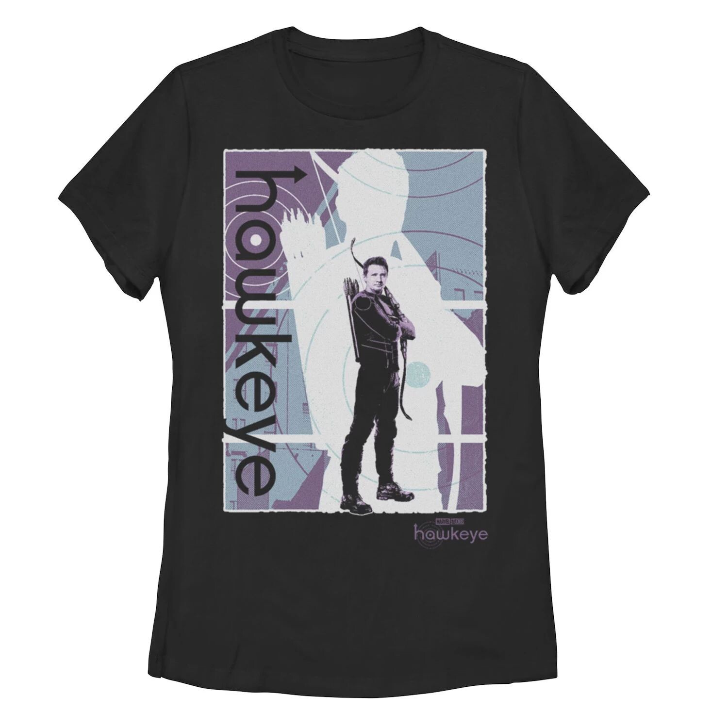 

Футболка с плакатом в стиле поп-арт Marvel Marvel Hawkeye для юниоров Marvel