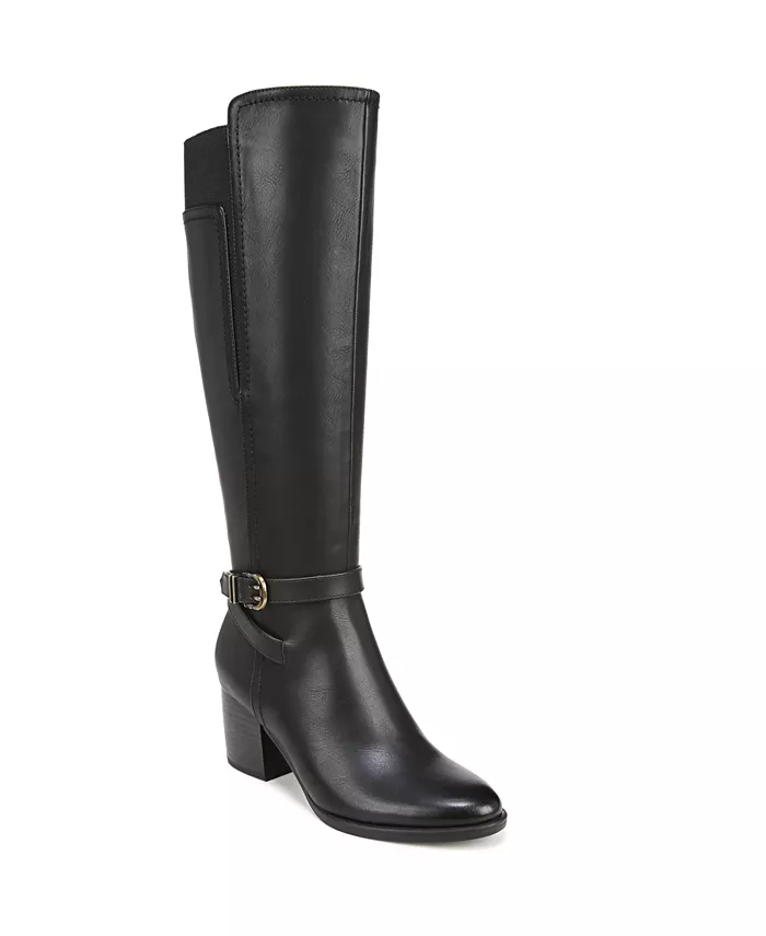 Женские сапоги Uptown до колена, Regular Calf, Wide Calf и Extra Wide Calf Soul Naturalizer, черный