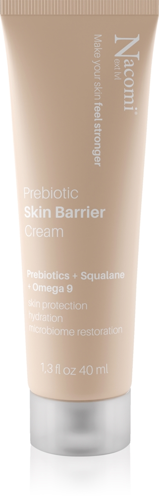 

Пребиотический интенсивный увлажняющий крем нового уровня для укрепления кожного барьера с помощью пребиотиков Nacomi, 40 мл