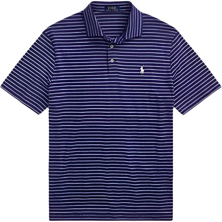 Поло мужское синее Ralph Lauren