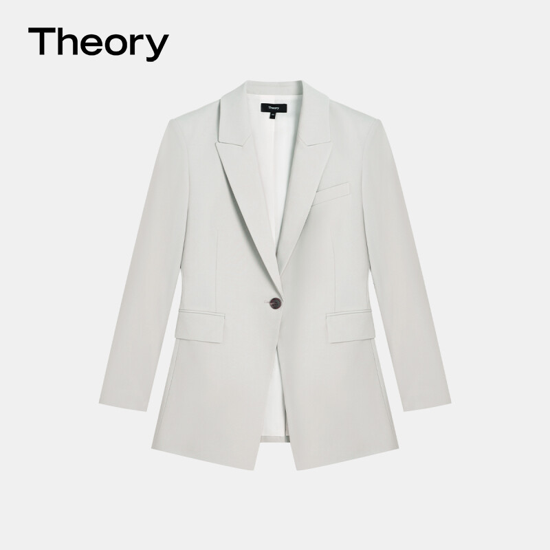 

Костюм женский Theory на пуговице, синий