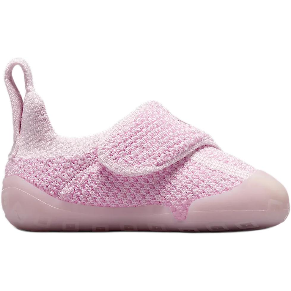 Кроссовки Swoosh 1 устойчивые к истиранию низкие для малышей Nike, розовый — фото 2