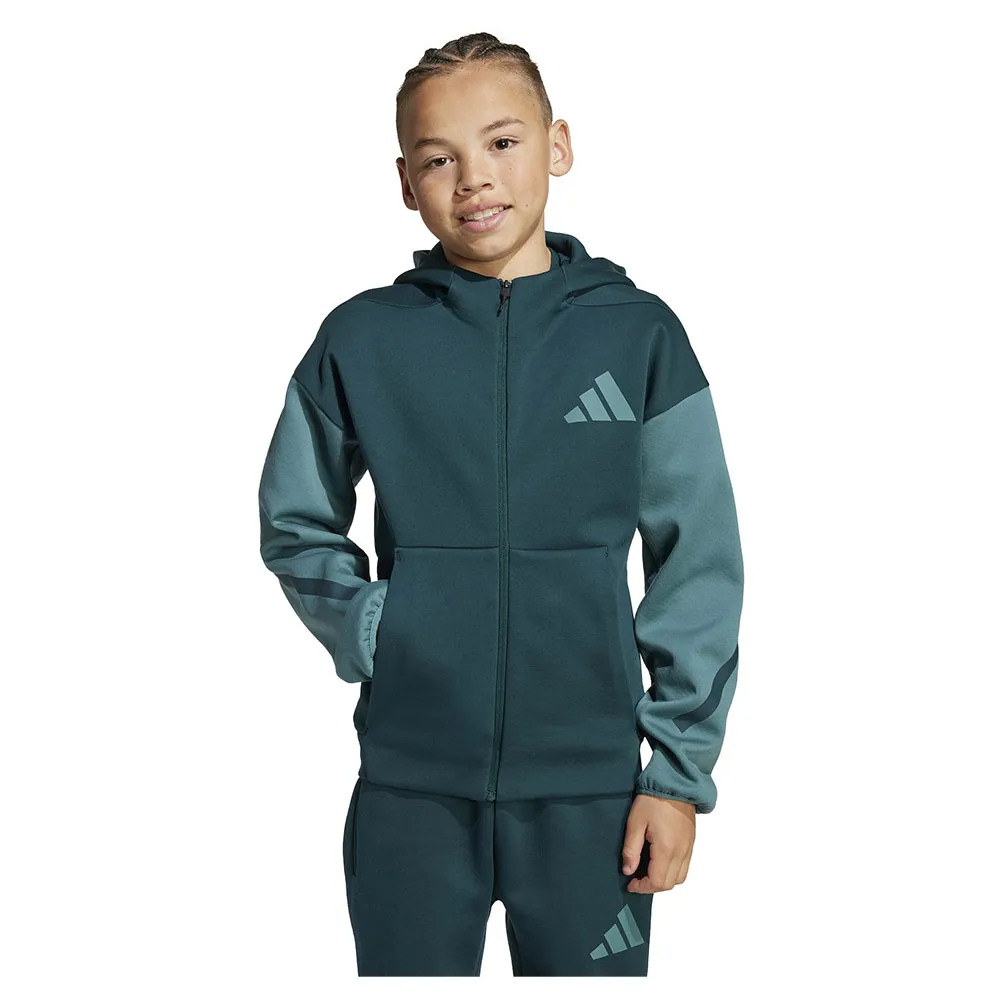 

Толстовка adidas Z.N.E Colorblocked full zip, синий