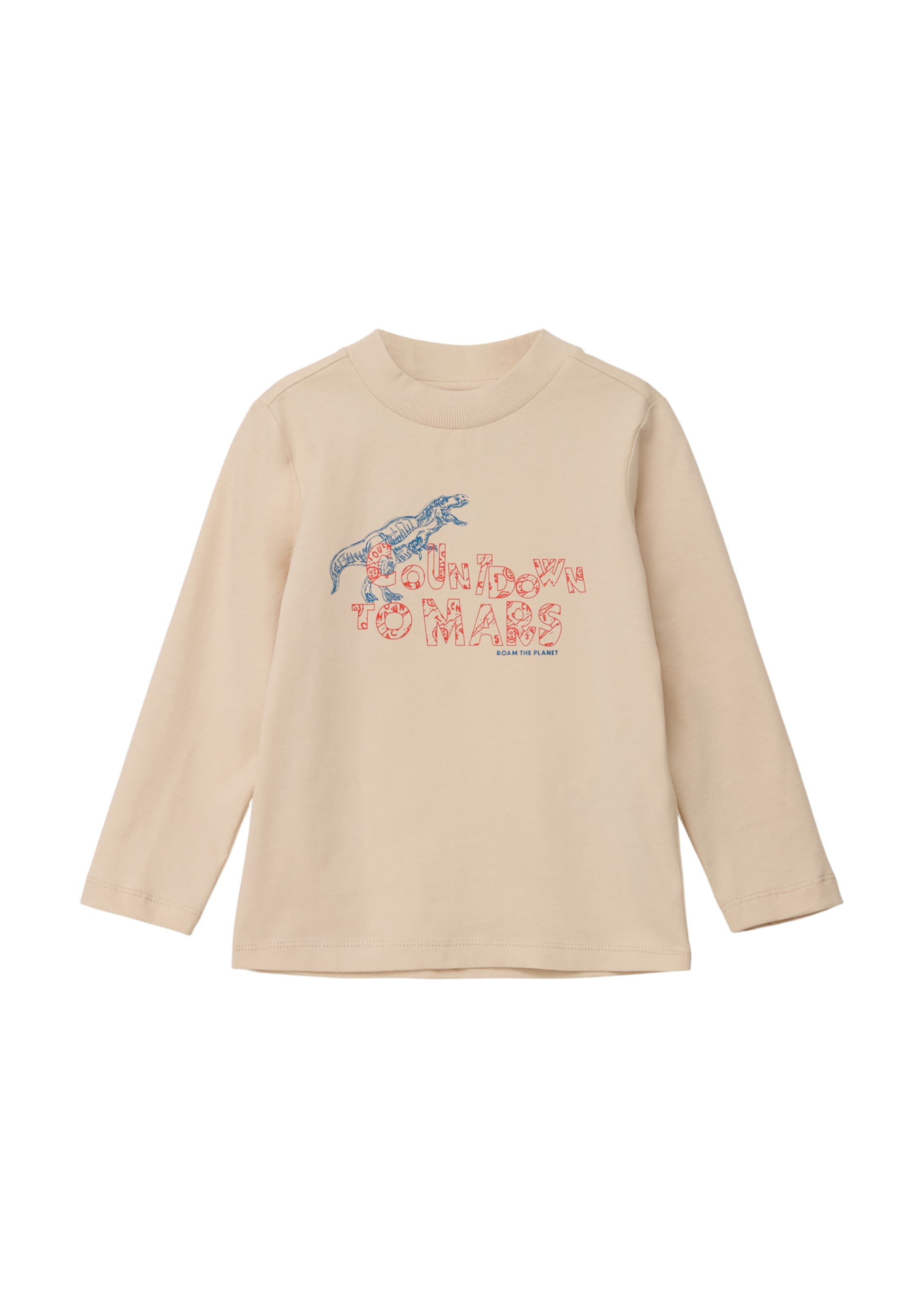 

s.Oliver Лонгслив в бежевом цвете