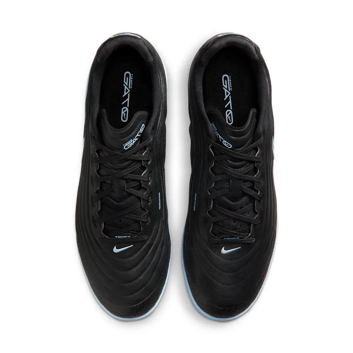 Мужские низкие футбольные бутсы Tiempo Reactgato для игры в помещении/на корте Nike, синий — фото 4