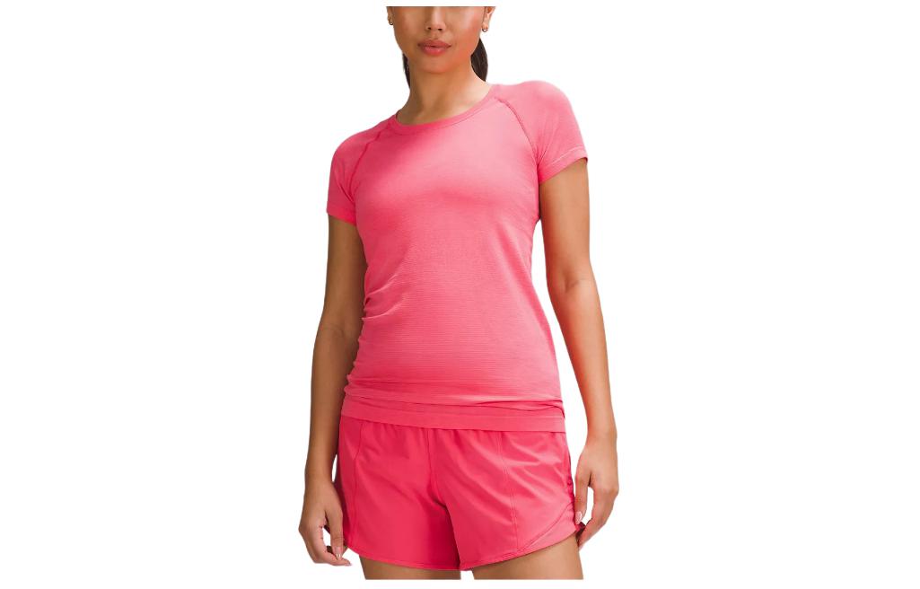 

Футболка Swiftly Tech с рукавом реглан Lululemon, цвет выстиранный деним/крахмальный синий/SXWD/STRH