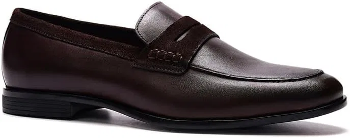 Лоферы Carlos Santana Leon Penny Brown Leather