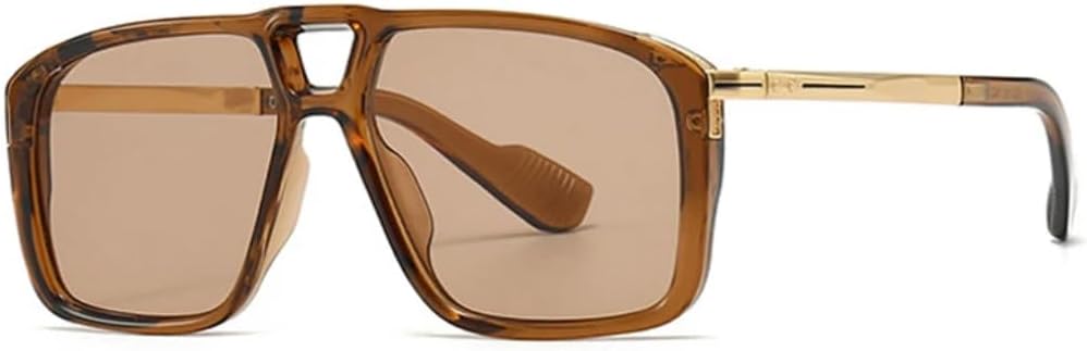 

Полуметаллические круглые солнцезащитные очки для женщин и мужчин в винтажном стиле с заклепками, в стиле панк, с градиентным покрытием и защитой от УФ-излучения UV400 UATXTAU, Pattern Tea Gradient