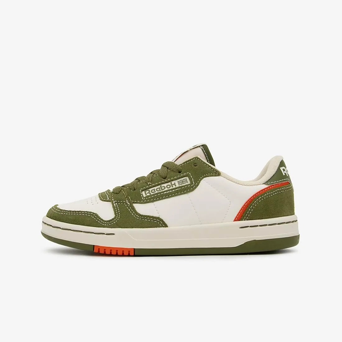 Кроссовки Reebok Unisex Phase Court Trainers, оранжевый/оливковый — фото 2