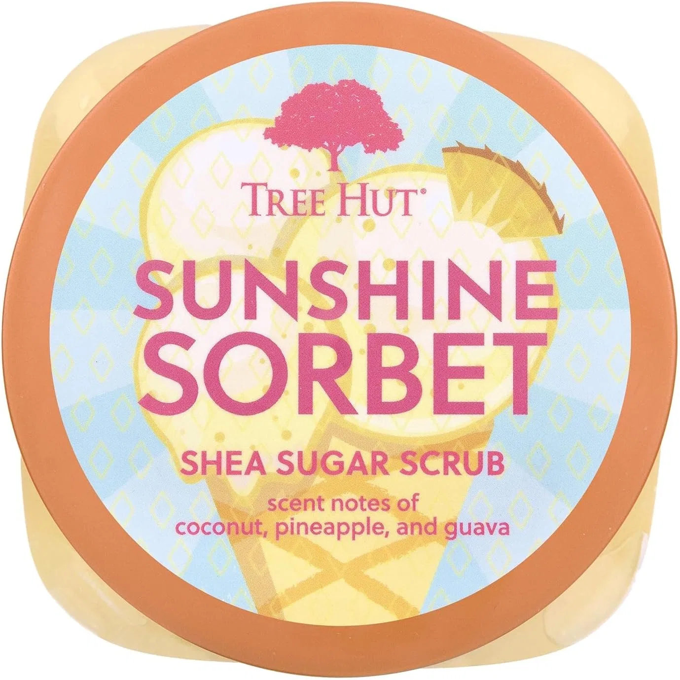 Скраб для тела Tree Hut Sunshine Sorbet с сахаром и маслами, 532 мл — фото 4