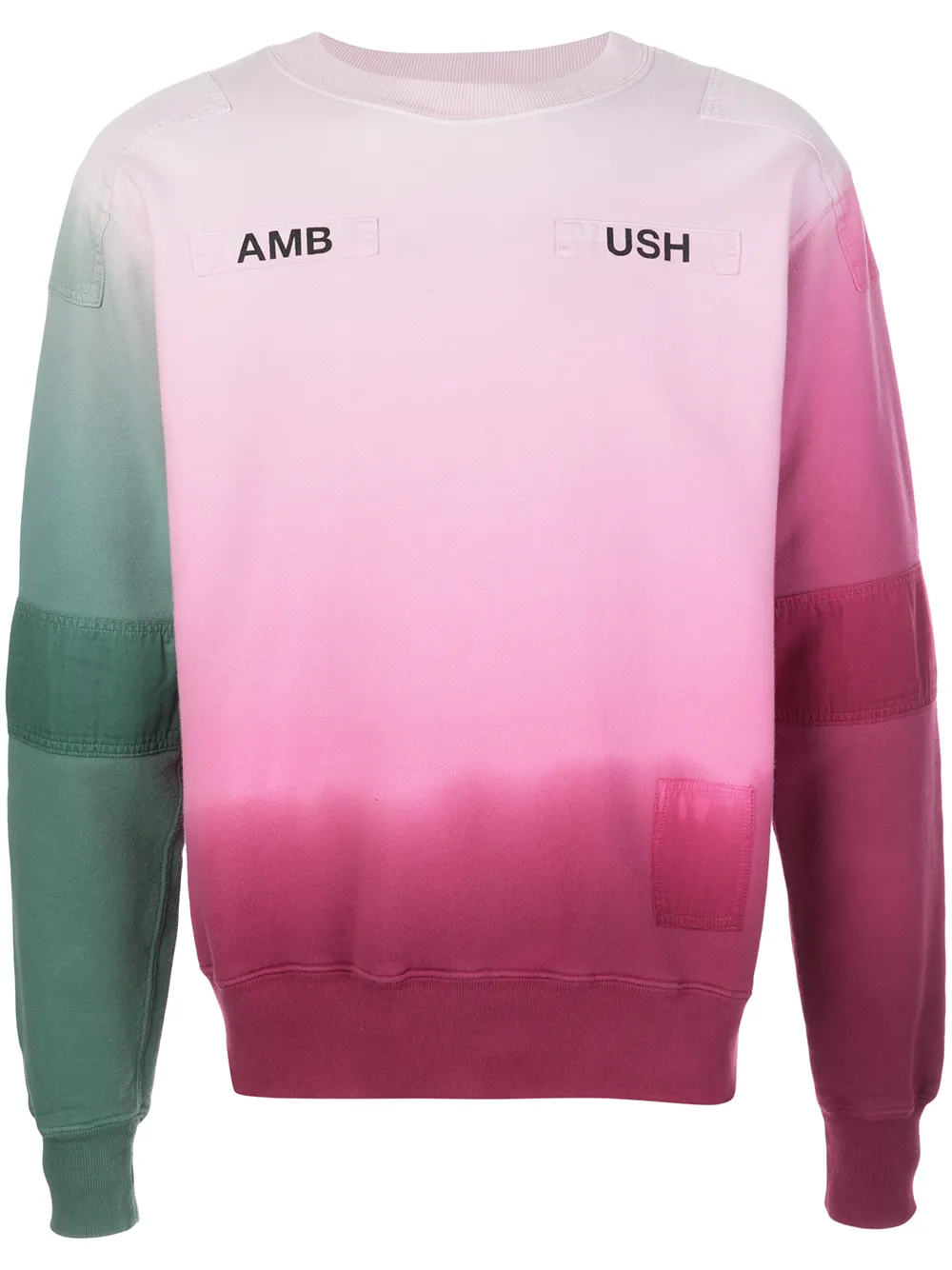 

Толстовка с эффектом омбре и логотипом AMBUSH, розовый