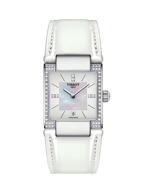 

Часы T02, 23 мм х 23 мм Tissot, цвет White