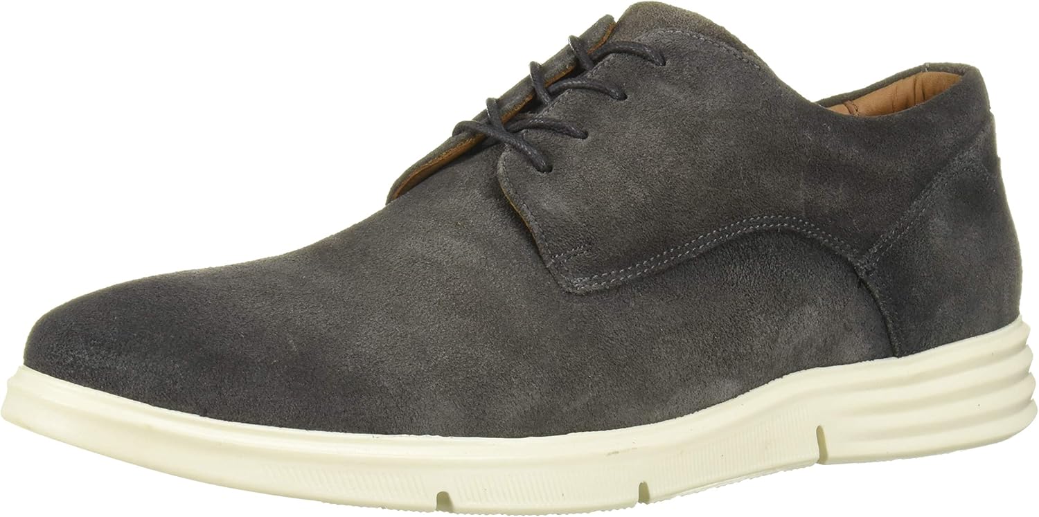 

Мужские кожаные кроссовки Driver Club USA Naples с легкой технологией и шнуровкой Oxford, серый