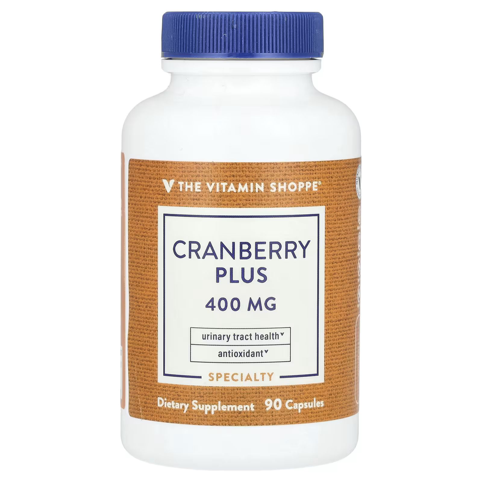 

Клюква Плюс, 400 мг, 90 капсул The Vitamin Shoppe