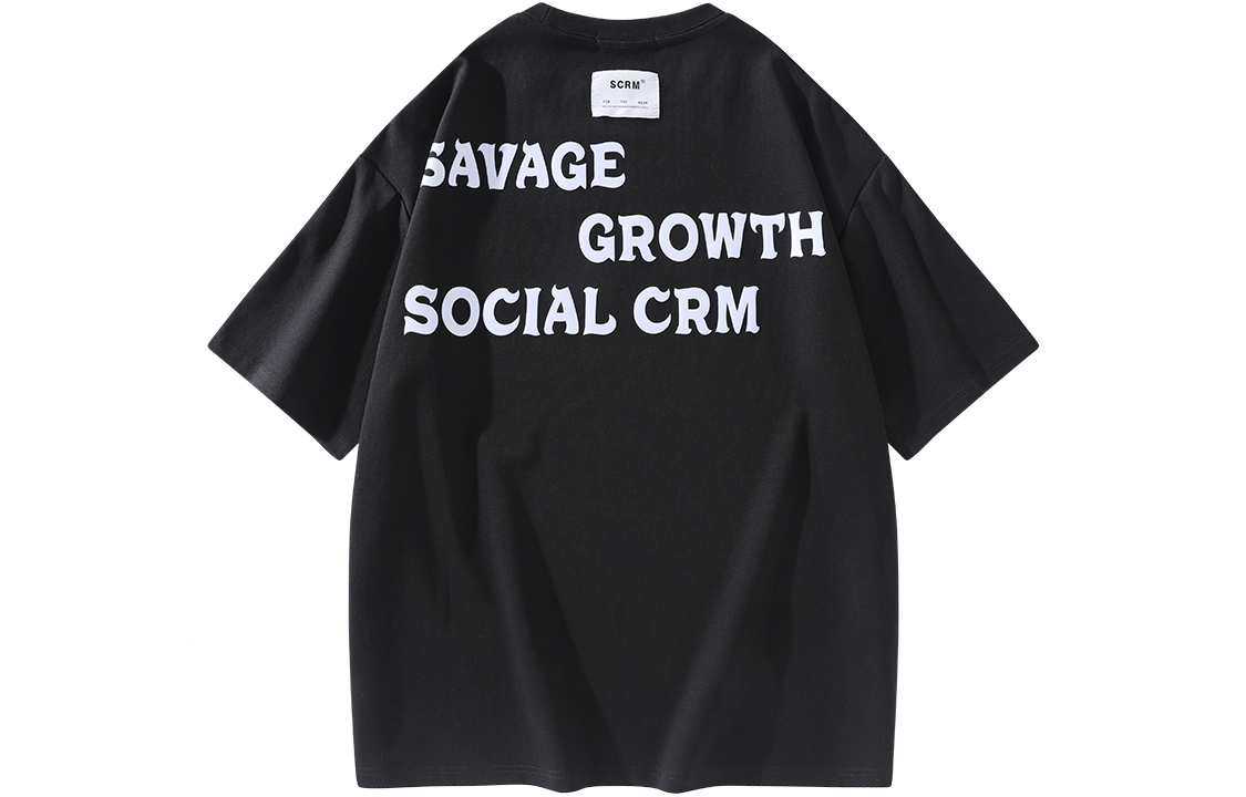 

Футболка унисекс SCRM, белый