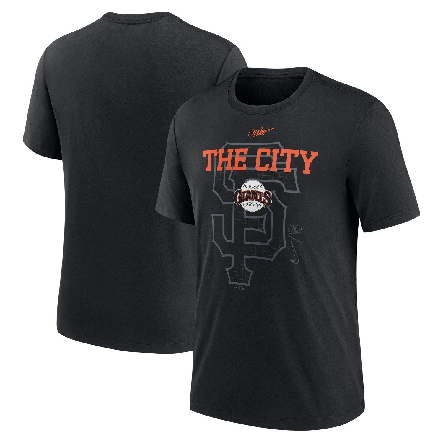 

Мужская черная футболка Tri-Blend San Francisco Giants Rewind Retro Nike, Черный, Мужская черная футболка Tri-Blend San Francisco Giants Rewind Retro Nike