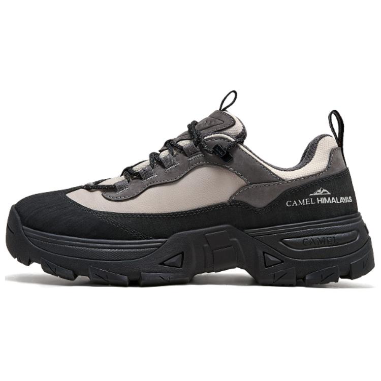 

Антискользящие износостойкие треккинговые туфли мужские CAMEL, серый/черный
