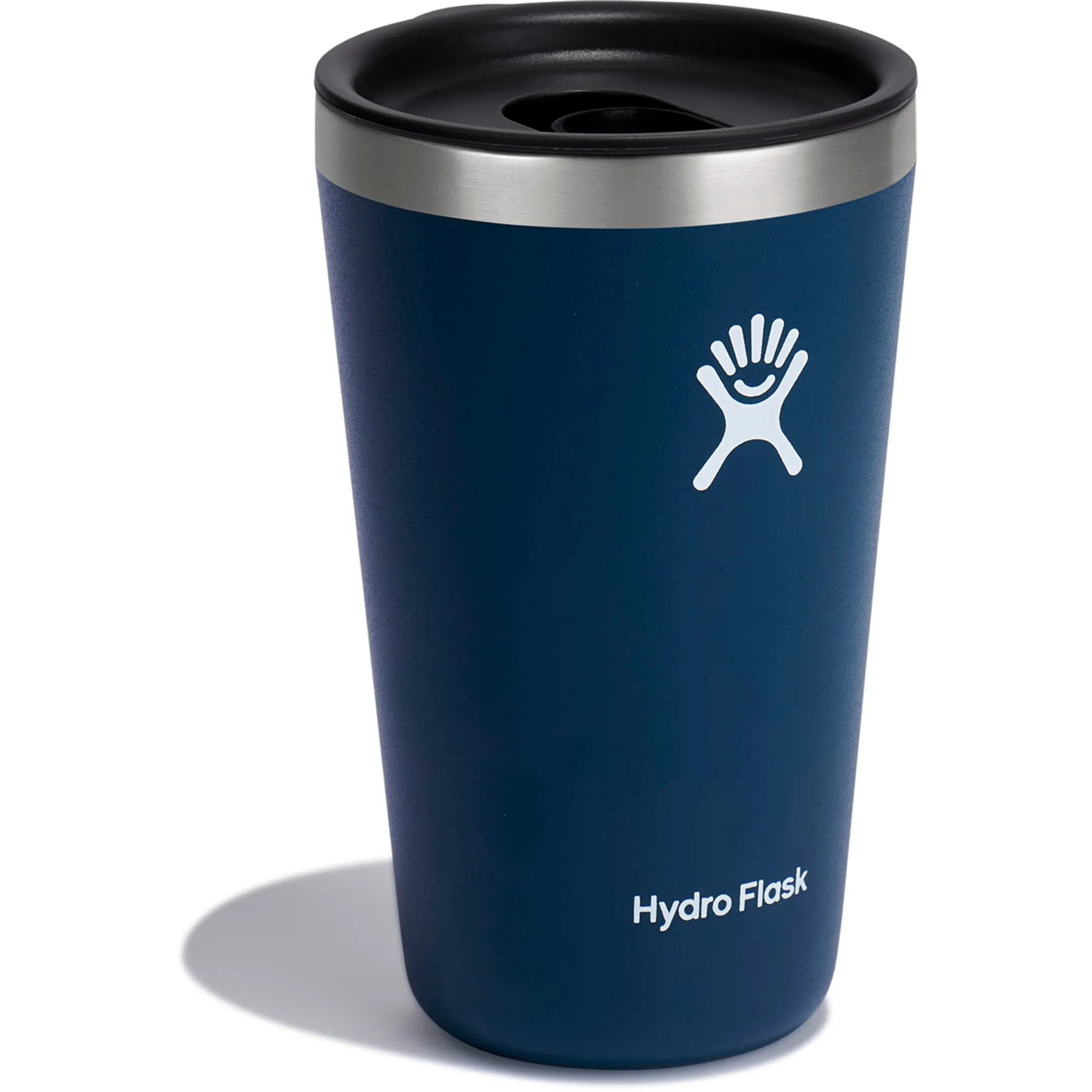 

Hydro Flask, 16 унций, универсальная чашка с запрессовываемой крышкой (1 шт.), вакуумная изоляция TempShield с двойными стенками, 473 мл, цвет Indigo