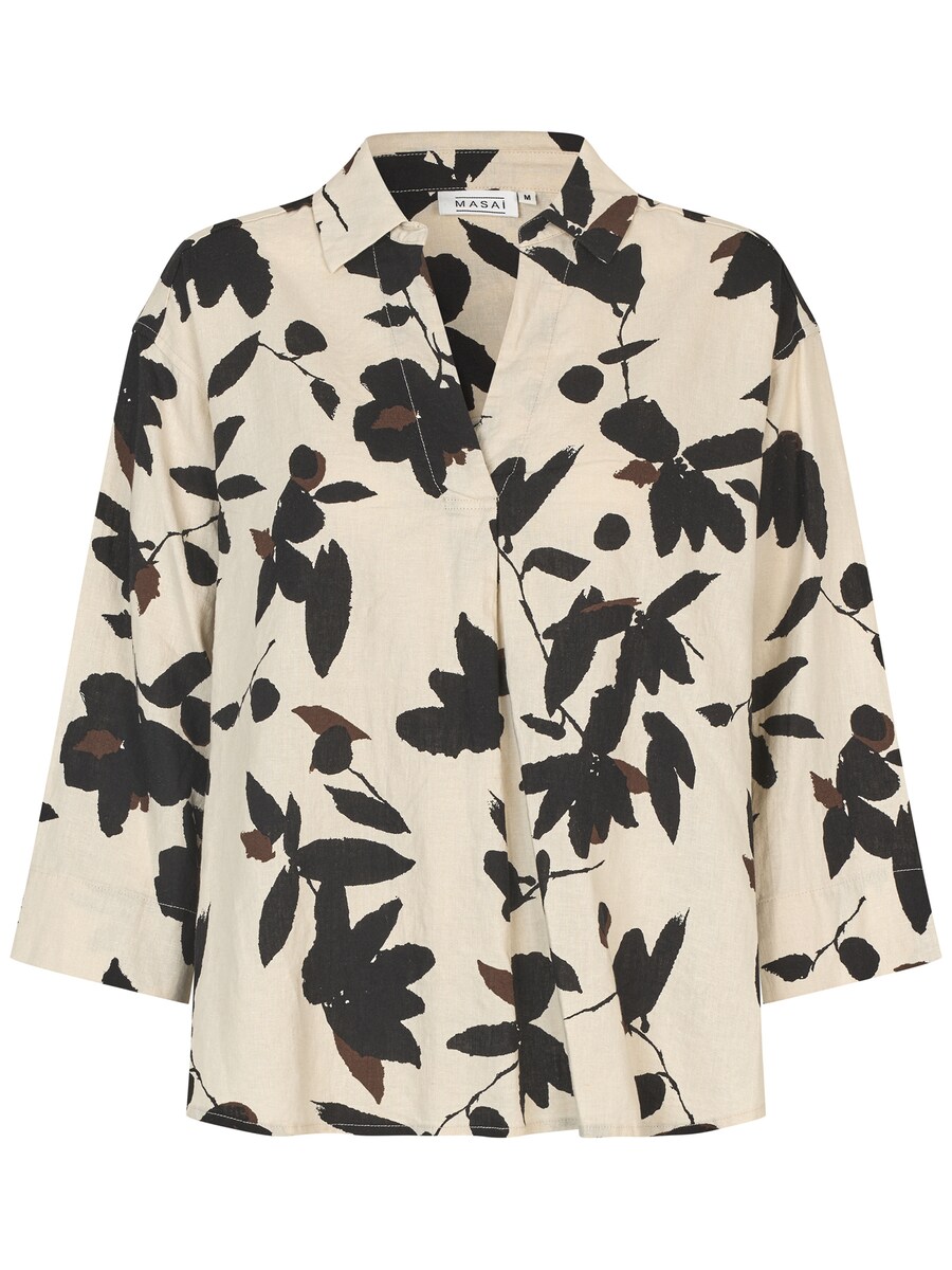 

Блуза Masai Madarale, цвет Beige/Black