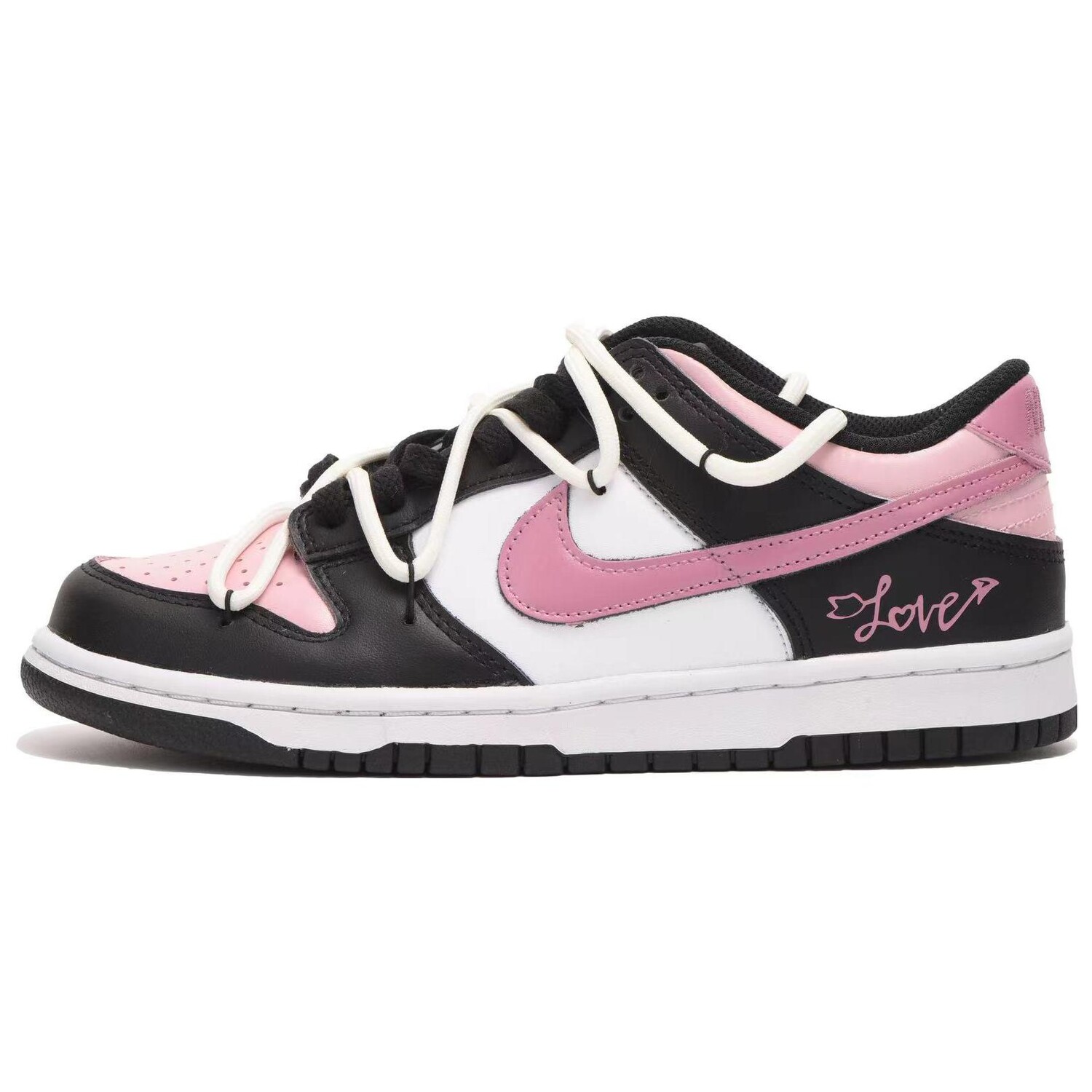

Женские кроссовки для скейтбординга Nike Dunk, Smoke powder rose