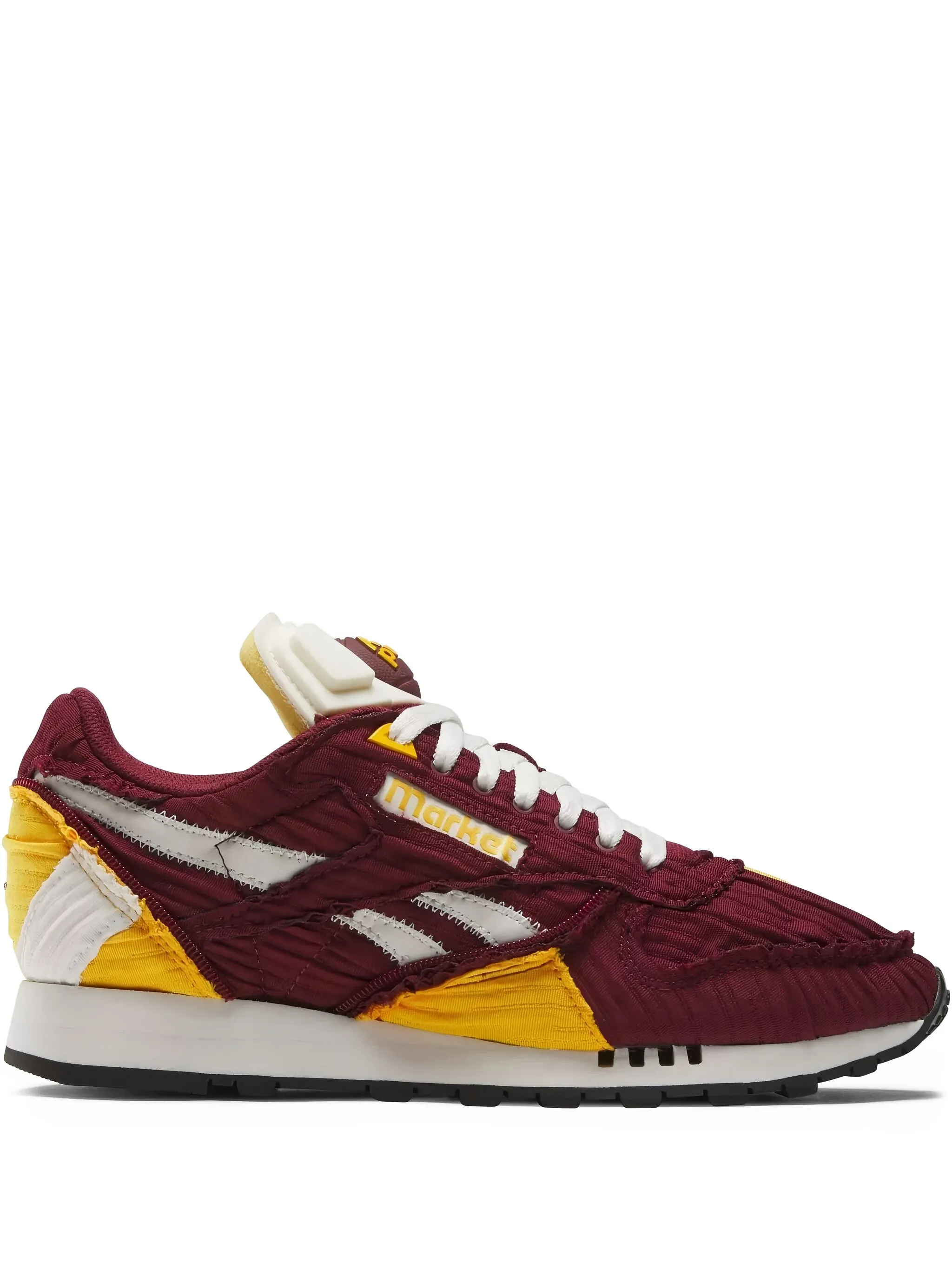 

Кроссовки Classic Maroon/Yellow из коллаборации с The Pump Reebok, красный