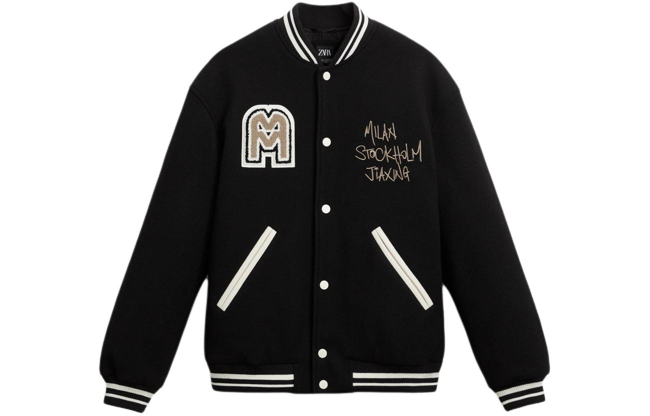 

Куртка мужская черная ZARA, Черный, Куртка мужская черная ZARA